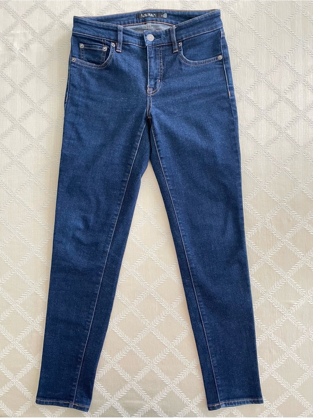 Ralph Lauren Women's Navy Skinny Jeans